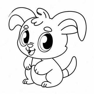 Cute Vanny Character Coloring Page 59577-49454