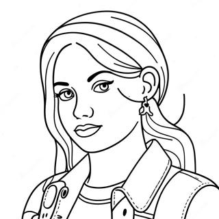 Vsco Girl Coloring Page 59586-49462