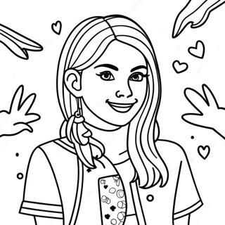 Vsco Girl Coloring Page 59586-49464