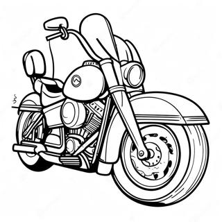 Harley Coloring Pages