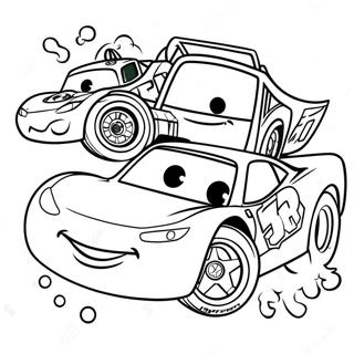 Cars 3 Lightning Mcqueen Coloring Pages