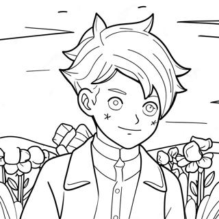 The Promised Neverland Coloring Page 59626-49491