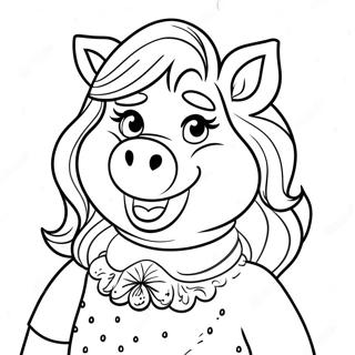 Miss Piggy Coloring Pages