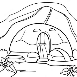 Resurrection Empty Tomb Coloring Page 59656-49512