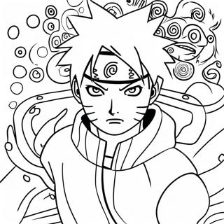 Pain Naruto With Rinnegan Coloring Page 59667-49525