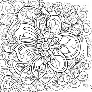 Simple Ornament Coloring Page 59686-49535