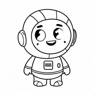 Cute Among Us Mini Crewmate Coloring Page 59697-49550