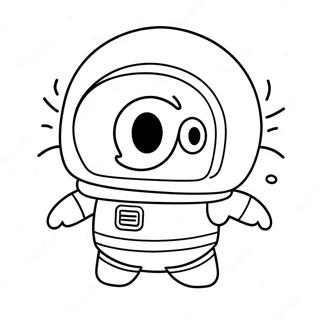 Cute Among Us Mini Crewmate Coloring Page 59697-49552