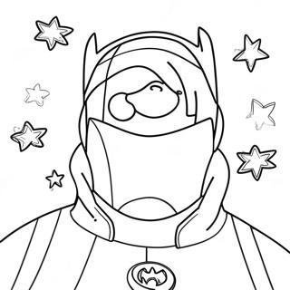 Superhero Christmas Coloring Page 59716-49563