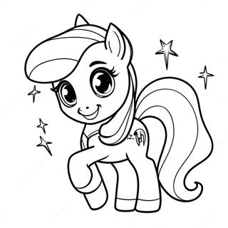 Sunset Shimmer With Magical Hair Coloring Page 59747-49592