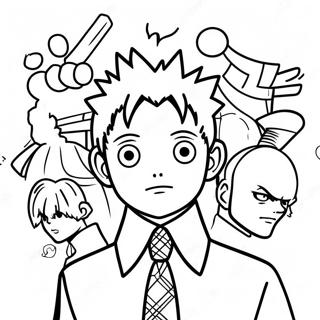 Hxh Coloring Page 5974-4772