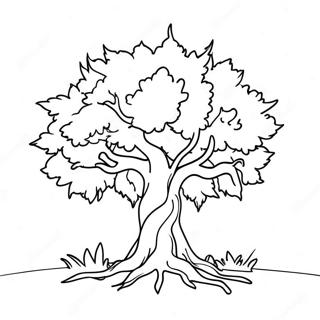 Burning Bush Coloring Page 59766-49604