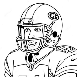 Jerry Rice Coloring Page 59816-49640