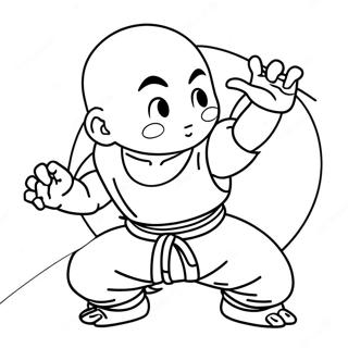 Krillin Coloring Page 59826-49646