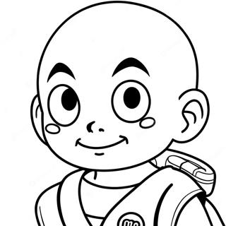 Krillin Coloring Page 59826-49647