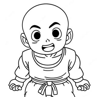 Krillin Coloring Page 59826-49648