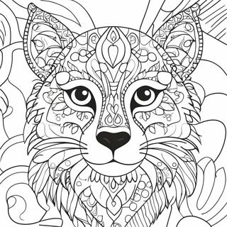 Animal Mosaic Coloring Pages