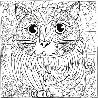 Animal Mosaic Coloring Page 59836-49664