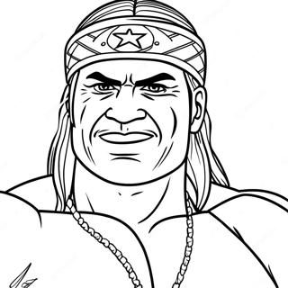 Wwe Coloring Page 5984-4780