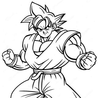 Goku Vs Frieza Coloring Pages