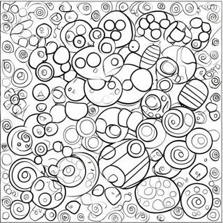 Colorful Bingo Dauber Patterns Coloring Page 59897-49711