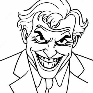 Joker Laughing Manically Coloring Page 59947-49749