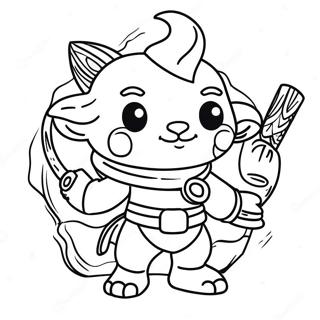 Banban Character Adventure Coloring Page 59967-49761