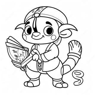 Banban Character Adventure Coloring Page 59967-49762