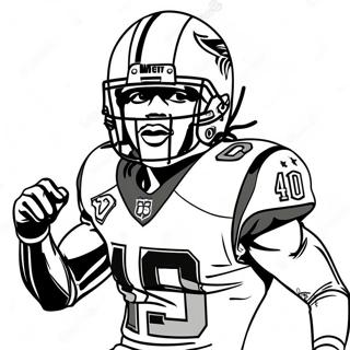 Deandre Hopkins Coloring Pages