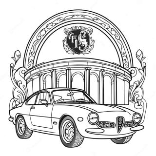 Alfa Romeo Coloring Page 60006-49795