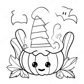 Cute Halloween Coloring Page 60016-49809