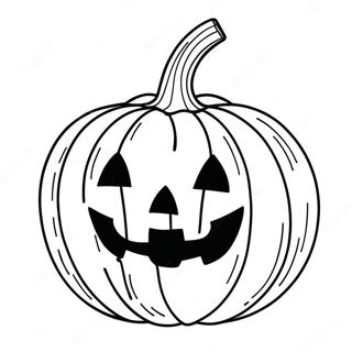 Adorable Pumpkin Coloring Page 60017-49798