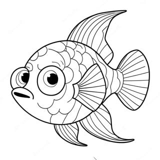 Pout Pout Fish Coloring Page 60046-49814