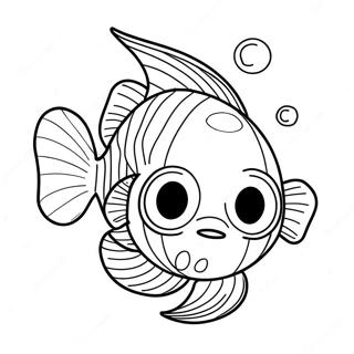 Pout Pout Fish Coloring Page 60046-49815