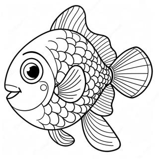 Pout Pout Fish Coloring Page 60046-49816