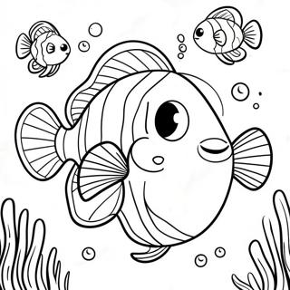 Happy Pout Pout Fish Coloring Page 60047-49832