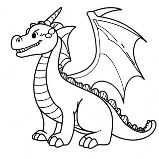 Earth Dragon Coloring Page 60056-49840