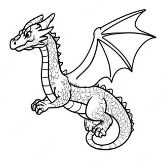 Earth Dragon Coloring Pages