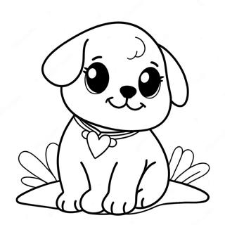 Puppy Love Coloring Page 60066-49842