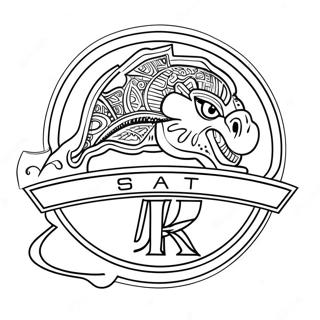 K State Logo Coloring Page 60076-49852