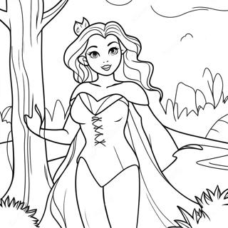 Grimm Fairy Tales Coloring Pages