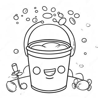 Happy Bucket Filler Coloring Page 60117-49881