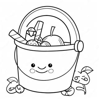 Happy Bucket Filler Coloring Page 60117-49884