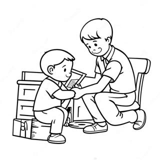 Responsibility Coloring Pages