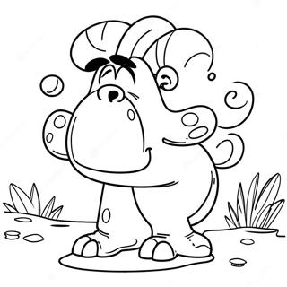 Flintstones Coloring Page 6014-4804