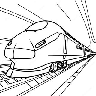 Bullet Train Coloring Page 60156-49920