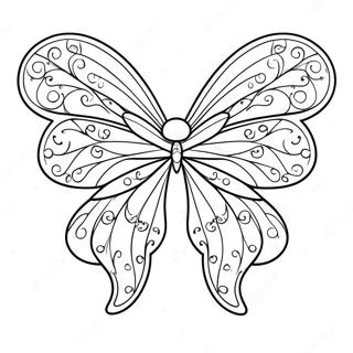 Sparkling Fairy Wings Coloring Page 60177-49937