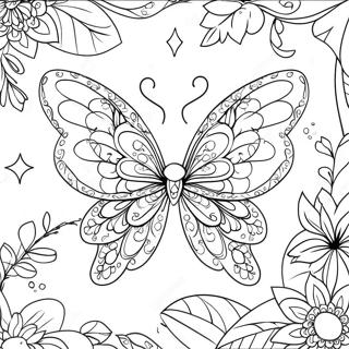 Sparkling Fairy Wings Coloring Page 60177-49939