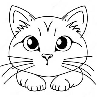 C Is For Cat Coloring Page 60196-49946