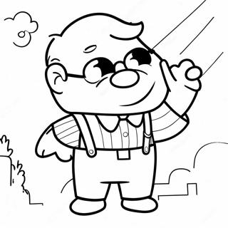 Up Coloring Pages